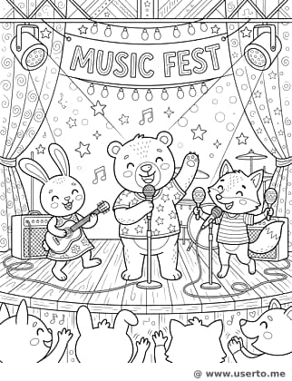 동물 아이돌 밴드