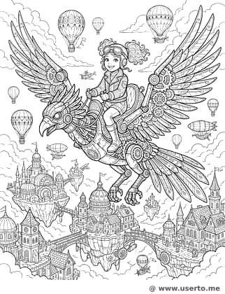 O Voo da Fênix Steampunk