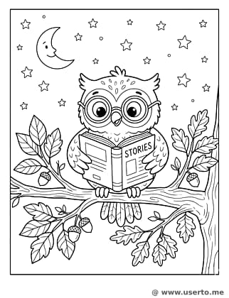 Die Nachtgeschichte der weisen Eule