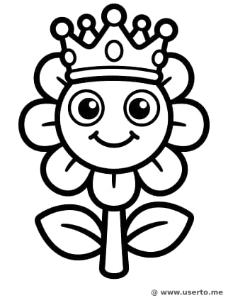 왕관 쓴 해바라기