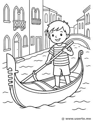 Singing Boatman in the Water City