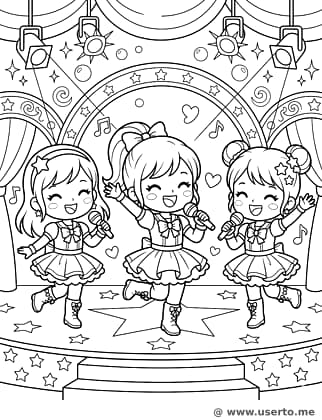 Estrellas Pop Chibi