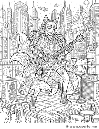 도시의 구미호 음악가