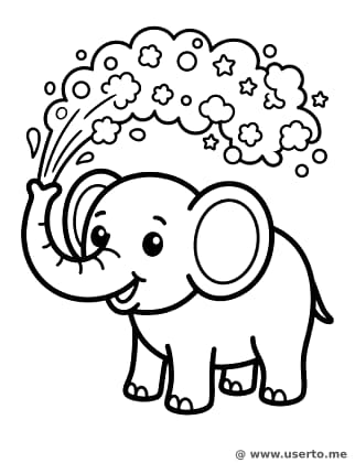 Elefante Feliz do Holi