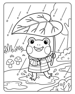 Frog's Leaf Umbrella