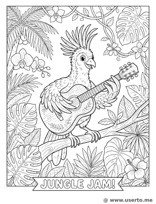 Amazonas-Rocker Hoatzin