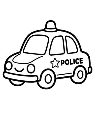 Beep Beep Police Car