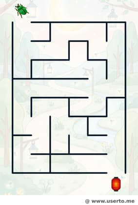 반딧불이의 달빛 등불 여행