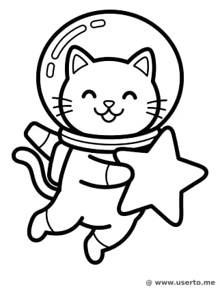 우주비행사 고양이