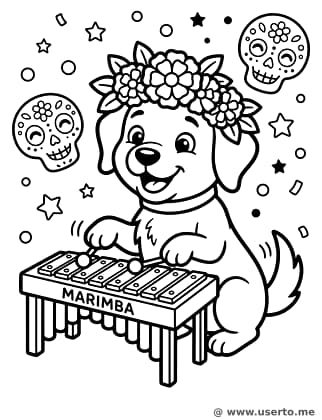 Mexican Day of the Dead Puppy Festival
