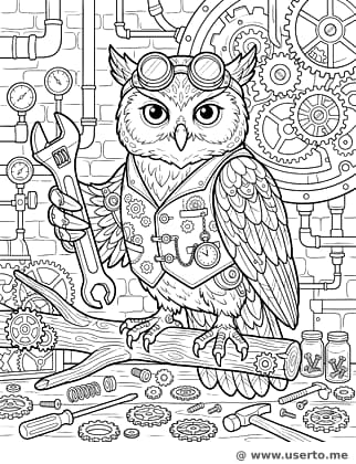 O Sábio Coruja Inventor