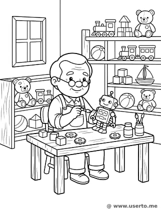 The Magical Toy Maker's Workshop