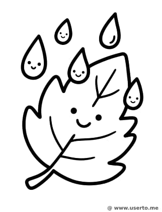 El baile de las gotitas