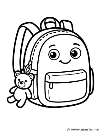 Teddy Bear Backpack Fairy