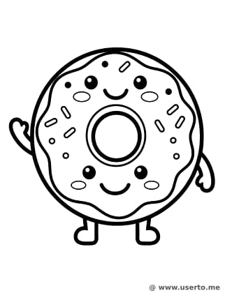 춤추는 친절한 도넛