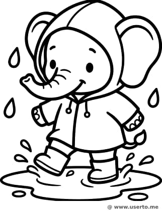 O Dia de Chuva do Elefantinho