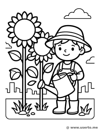 O Feliz Jardineiro do Terraço