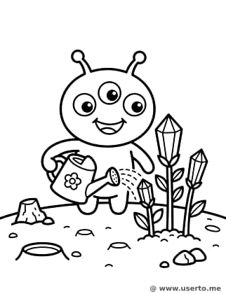 As Flores Lunares do Jardineiro Alienígena