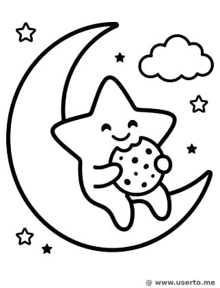 O Lanche da Meia-Noite da Estrela Amiga