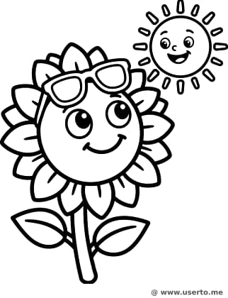 Sunny Sunflower Smile