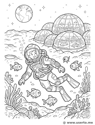 The Lost Underwater Moon City