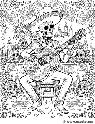 Das Lied des Calavera-Musikers