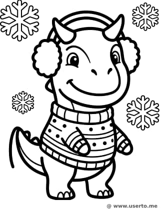 The Cozy Horned Dino