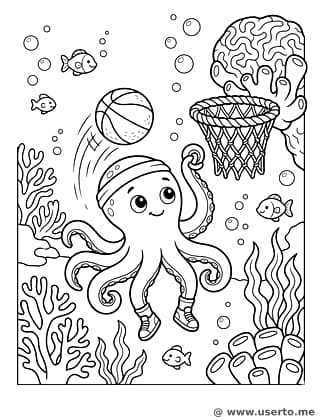 Basquetebol no Recife Subaquático