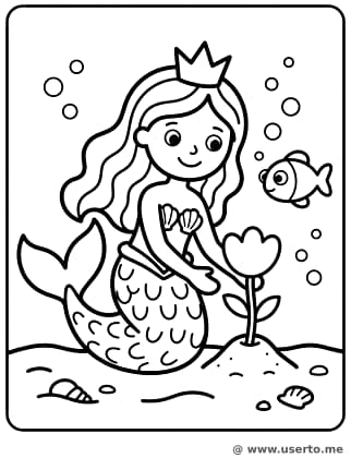 Ozean-Garten-Prinzessin