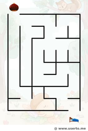 Eichels Wald-Nickerchen