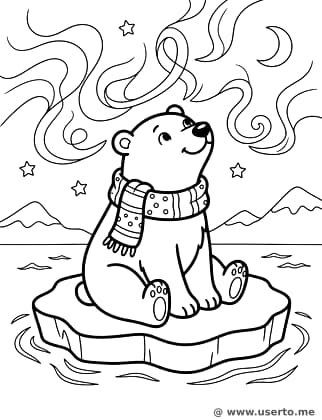 동지의 오로라 마법