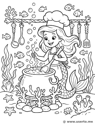 Mermaid Chef's Secret Soup