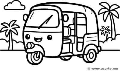 Tuk-Tuk Tropical Alegre