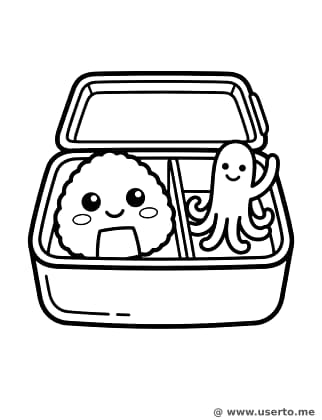 다정한 도시락 친구들