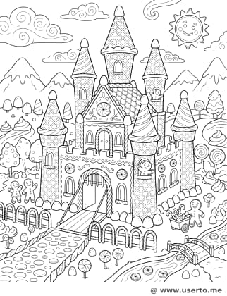 O Castelo do Reino das Sobremesas de Fantasia