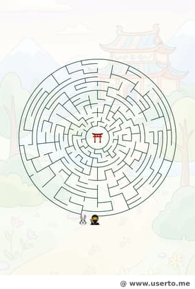 La Misión del Conejo Ninja en el Templo del Dragón