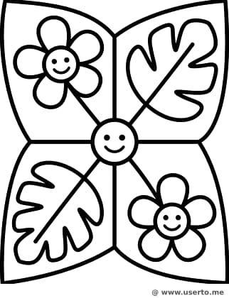 Aloha Floral Kaleidoscope