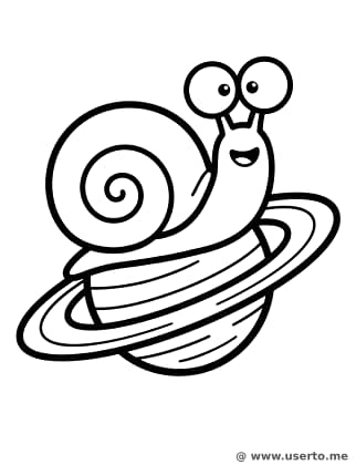 Space Snail's Saturn Slide