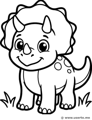 Happy Baby Triceratops