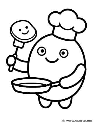 The Robot's Happy Pancake