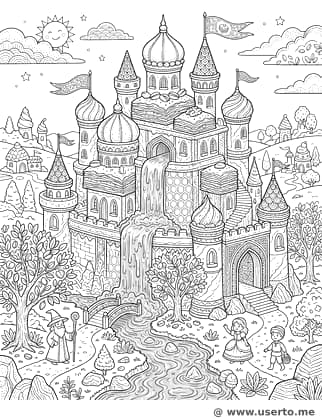 Goldener Baklava-Palast