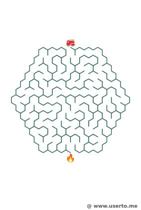 Missão de resgate do caminhão de bombeiros