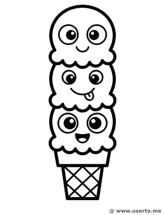 엉뚱한 아이스크림 탑