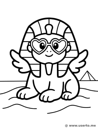 Bebê Esfinge descolado na praia