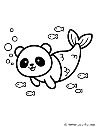 인어 판다 패니