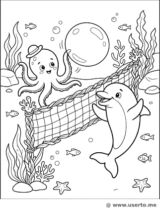 Underwater Bubble Volley