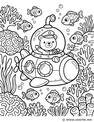 Blasen-U-Boot-Entdeckung