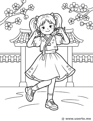 Baile en Hanbok Moderno
