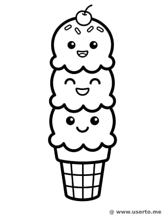 깔깔 웃는 아이스크림