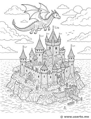 O Dragão da Abadia da Ilha